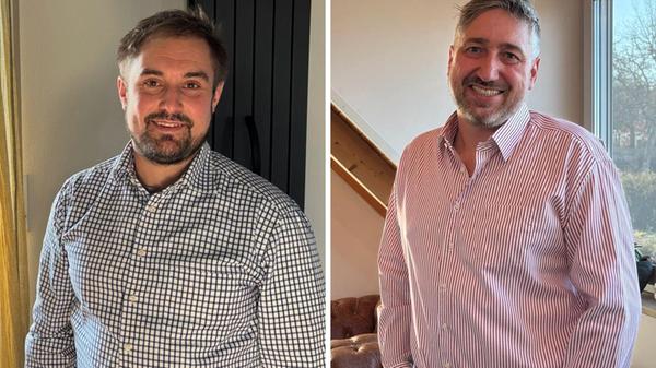 Collage Marco Friedel Michael Scherb Bürgermeister