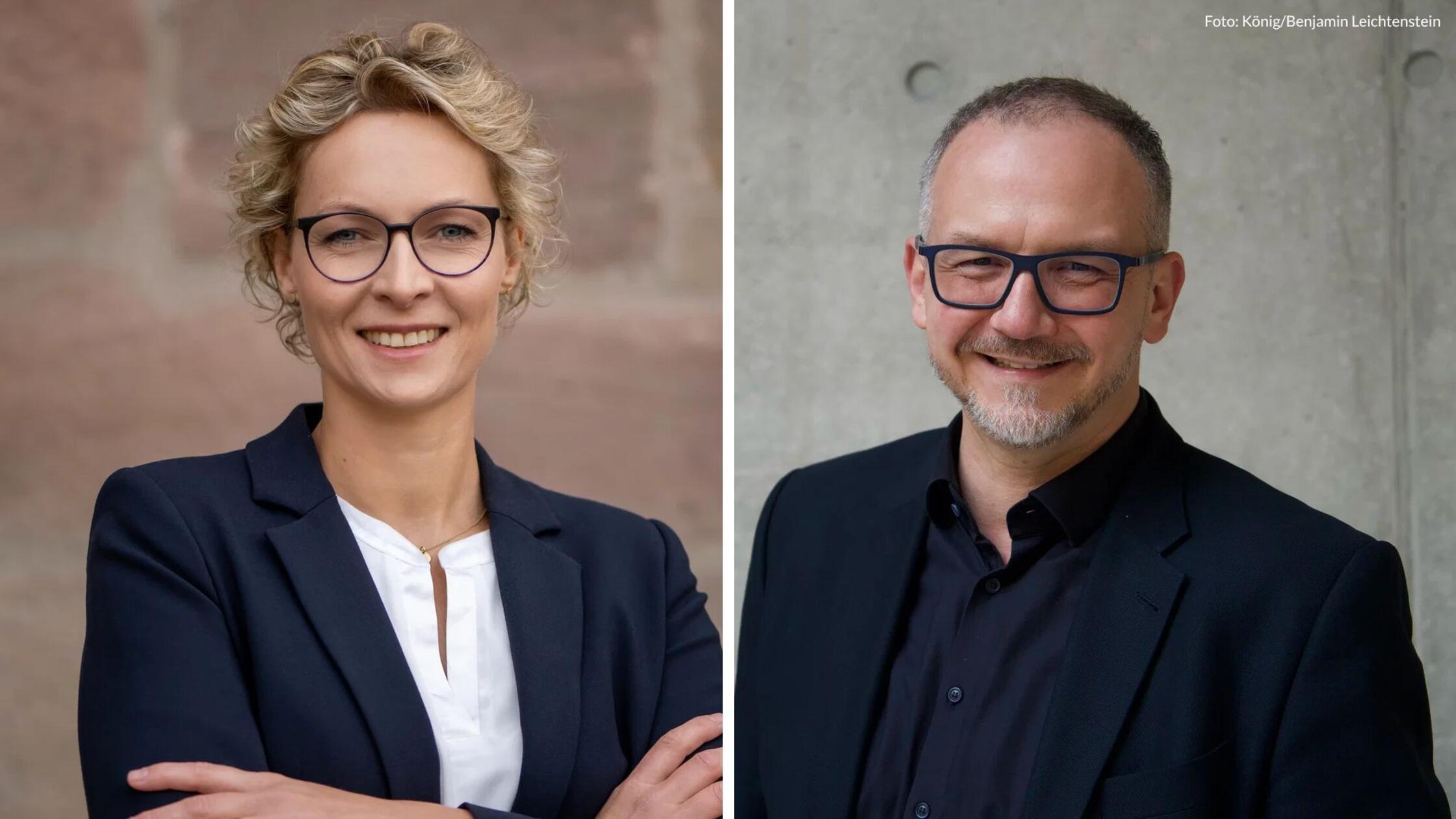 Collage Stichwahl König Lunkenheimer