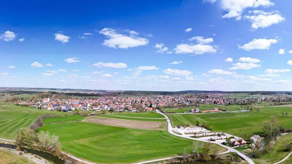 Muhr Drohne Luftbild Symbolbild