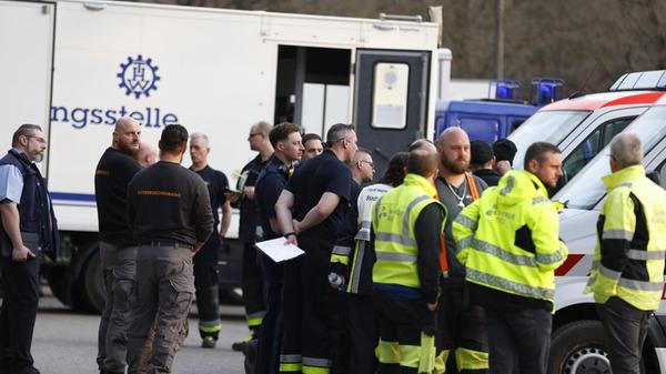 Bei Bauarbeiten am Montag (09.03.2026) im Stadttei