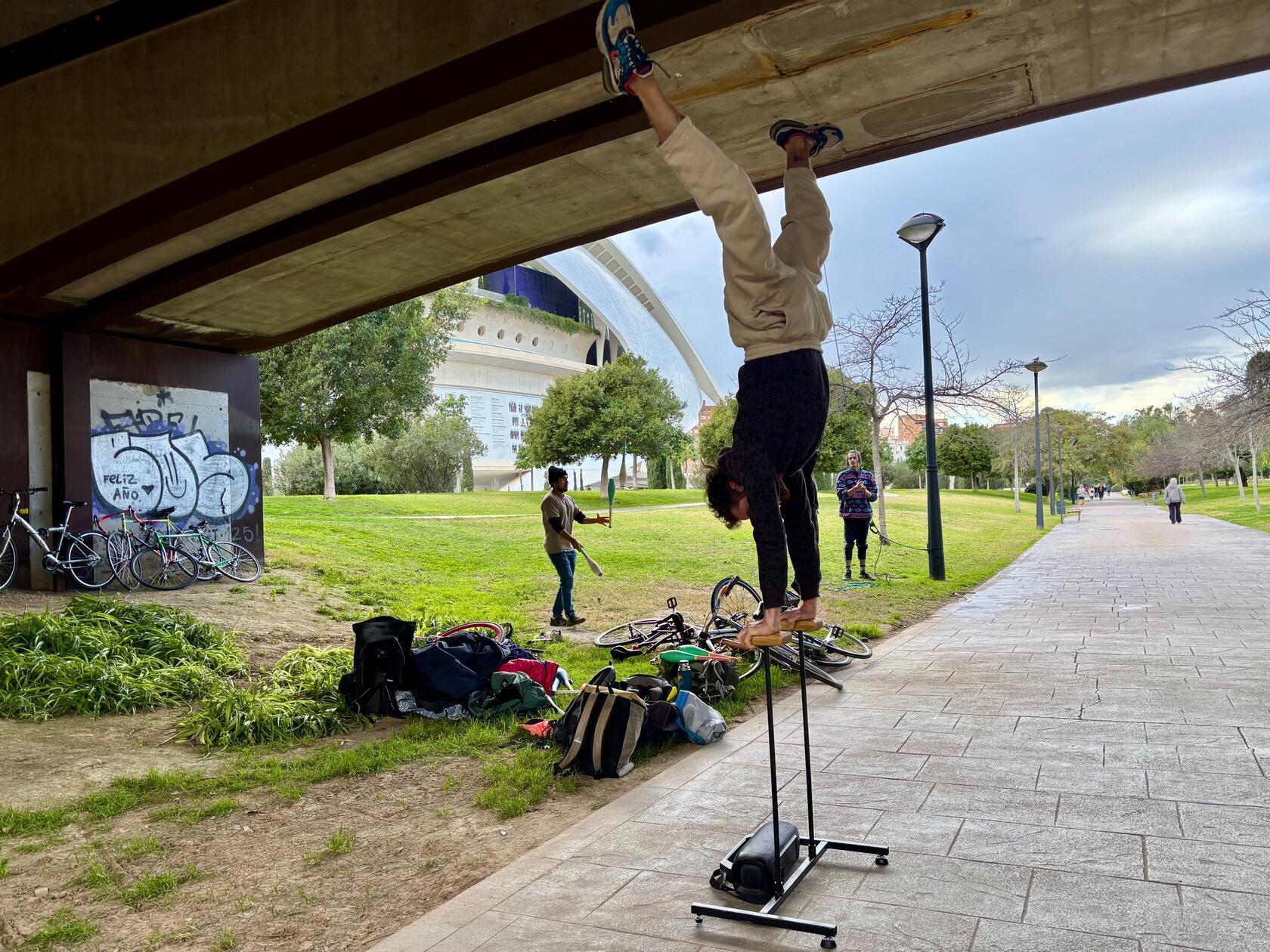 Der Jardin del Turia ist ein beliebter Ort für Freizeitaktivitäten jeder Art.