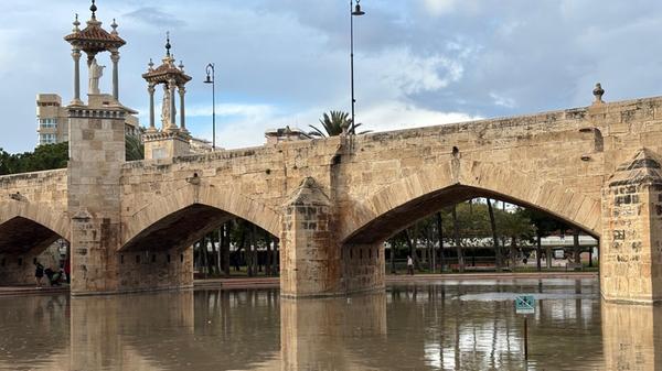Der Großteil der insgesamt 18 Brücken im Jardin del Turia wurde aus der einstigen Stadtmauer errichtet.