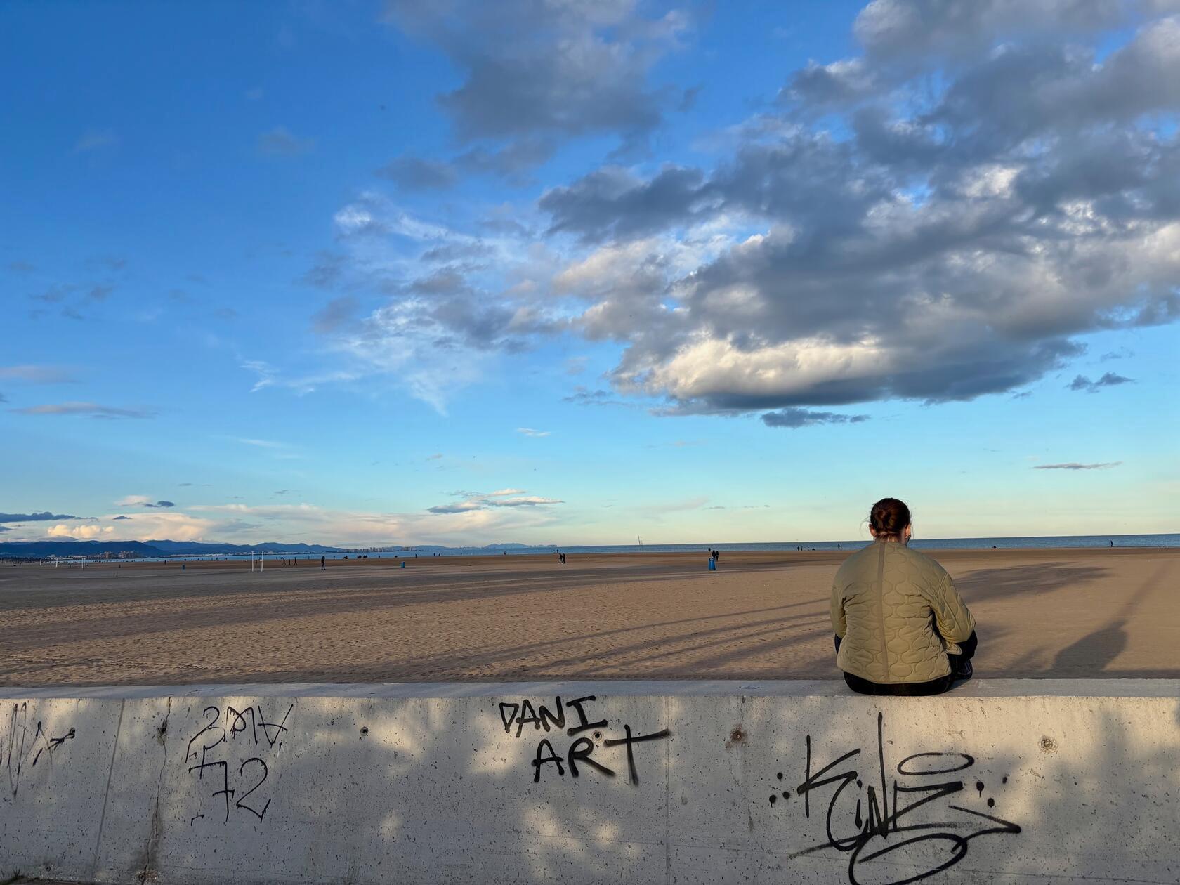 Selbst im Februar ein wunderbarer Ort, um zu verweilen. Im Sommer ist hier natürlich Badebetrieb.