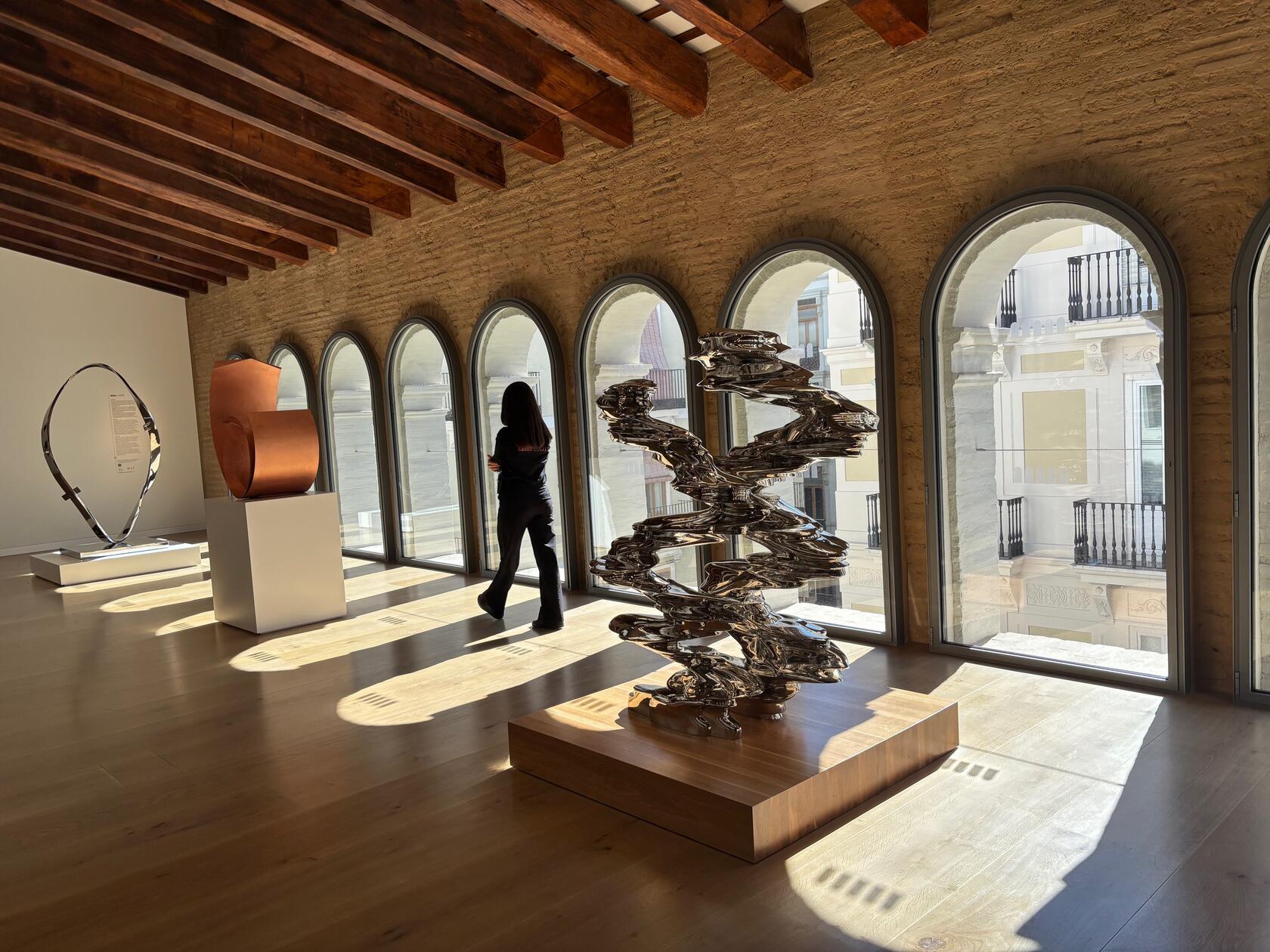 Im Kunstzentrum Hortensia Herrero im Palast von Valeriola befinden sich etwa 50 Werke zeitgenössischer Kunst.