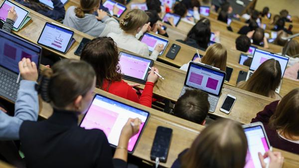 Studierende der Humanmedizin in Leipzig