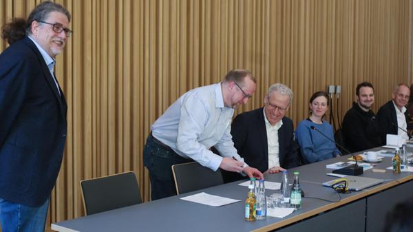 Von links nach rechts: Daniel Burger (Vorsitzender