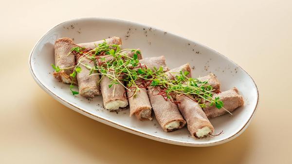 meat rolls with filling and herbs Berlin, Berlin,