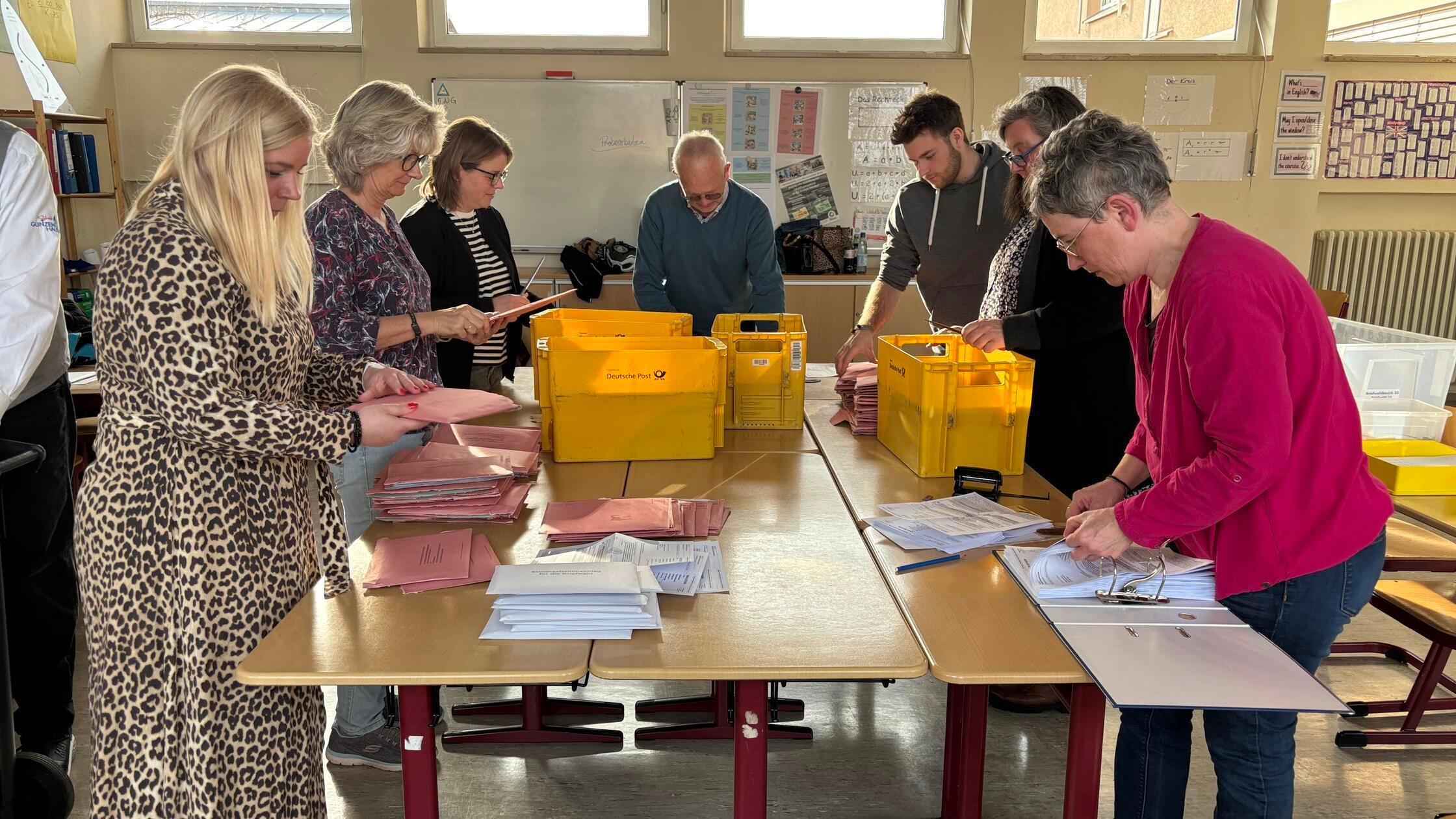 Briefwahl Auszählung