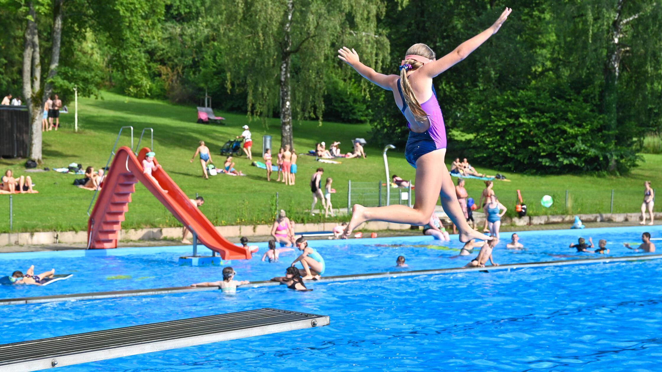 Auch das Freibad Thalmässing war Thema: Ab dieser 