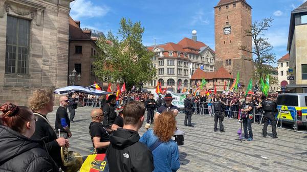 In Nürnberg haben am Samstag (26.04.2025) me