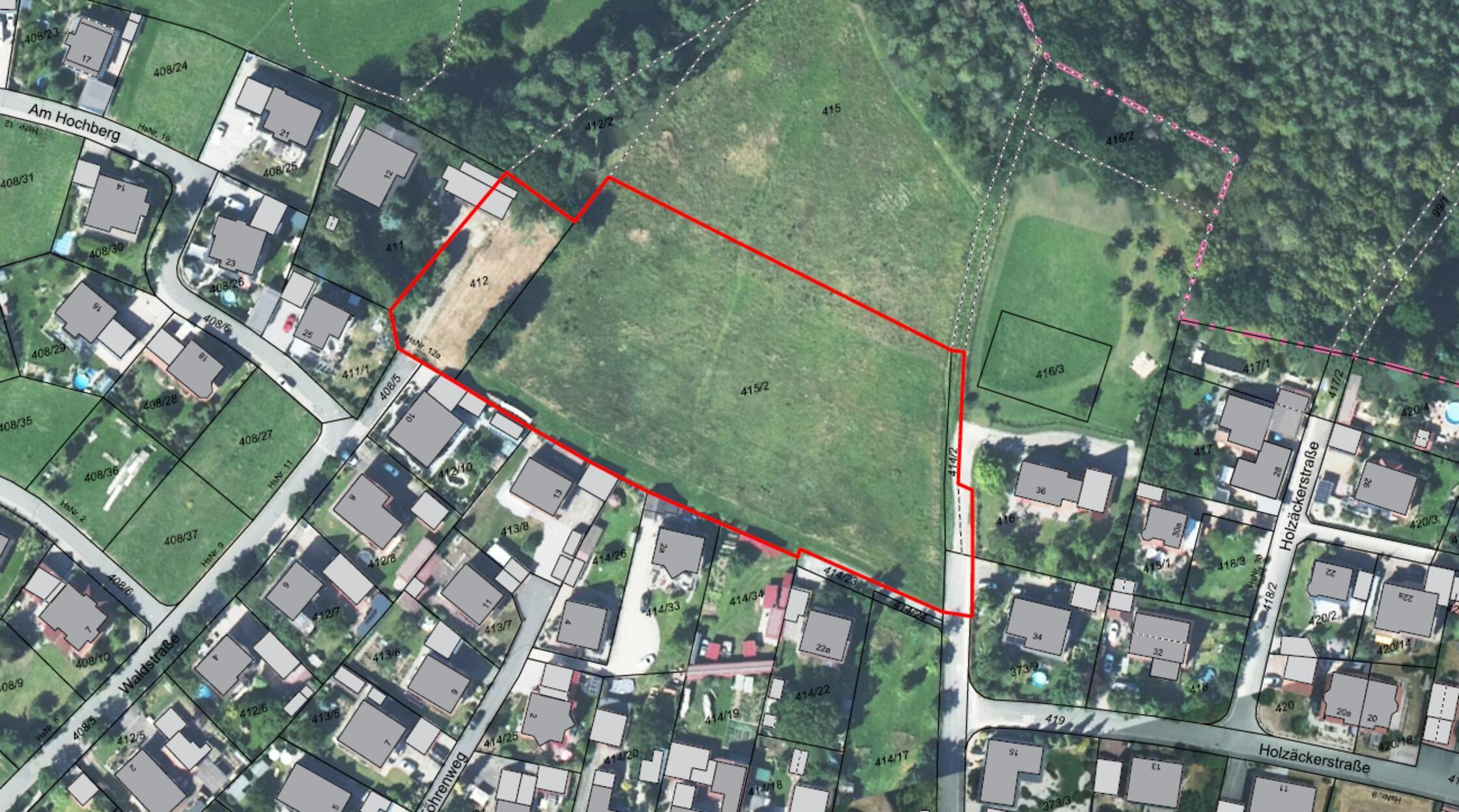 Neues Baugebiet Wimmelbach