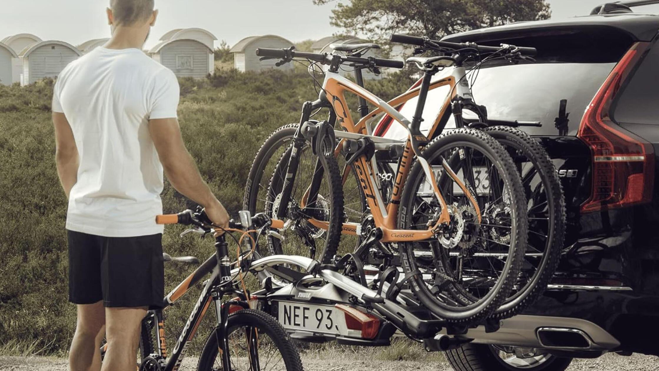  E-Biker Thule-Traeger