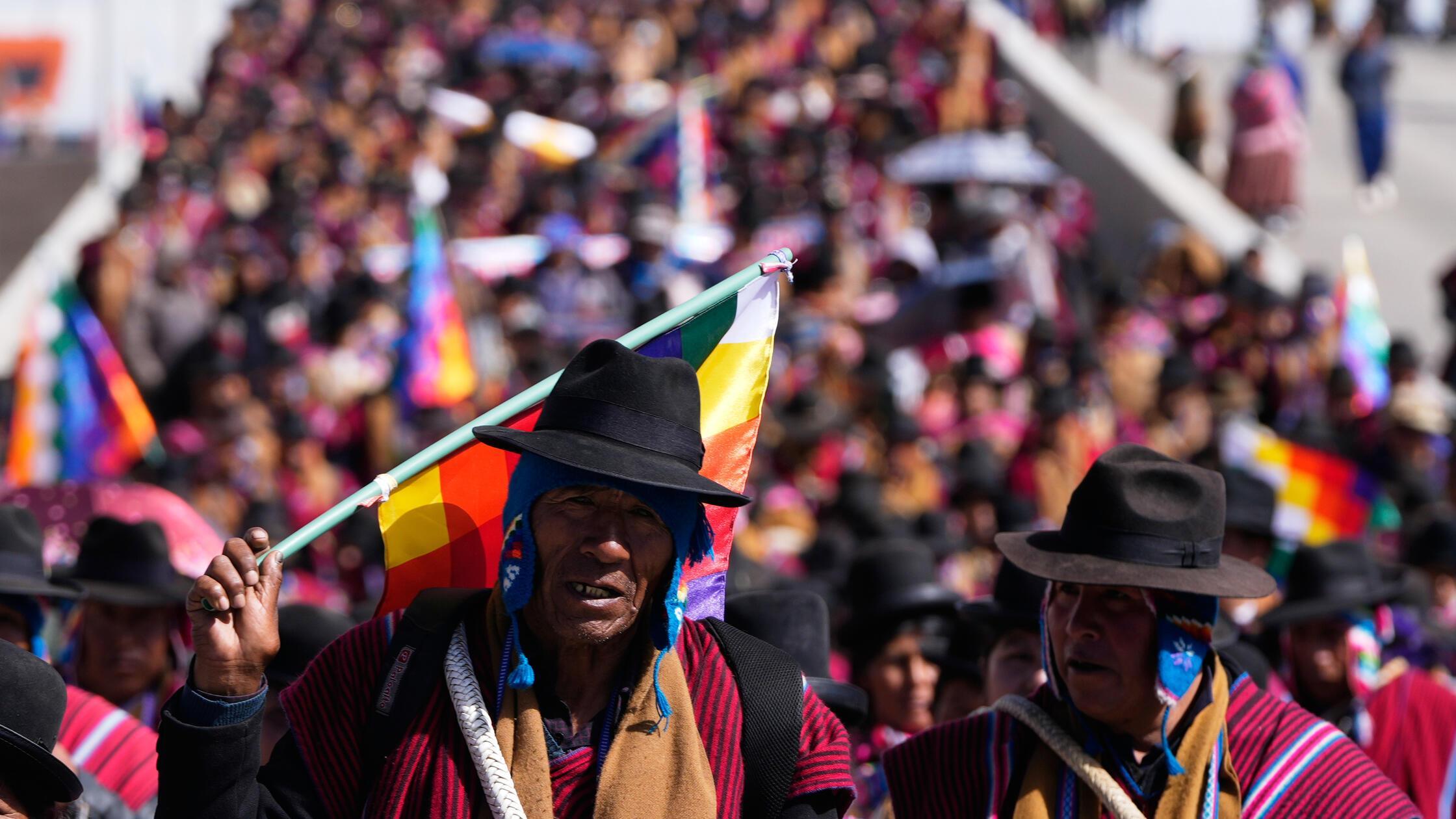 Protest in Bolivien