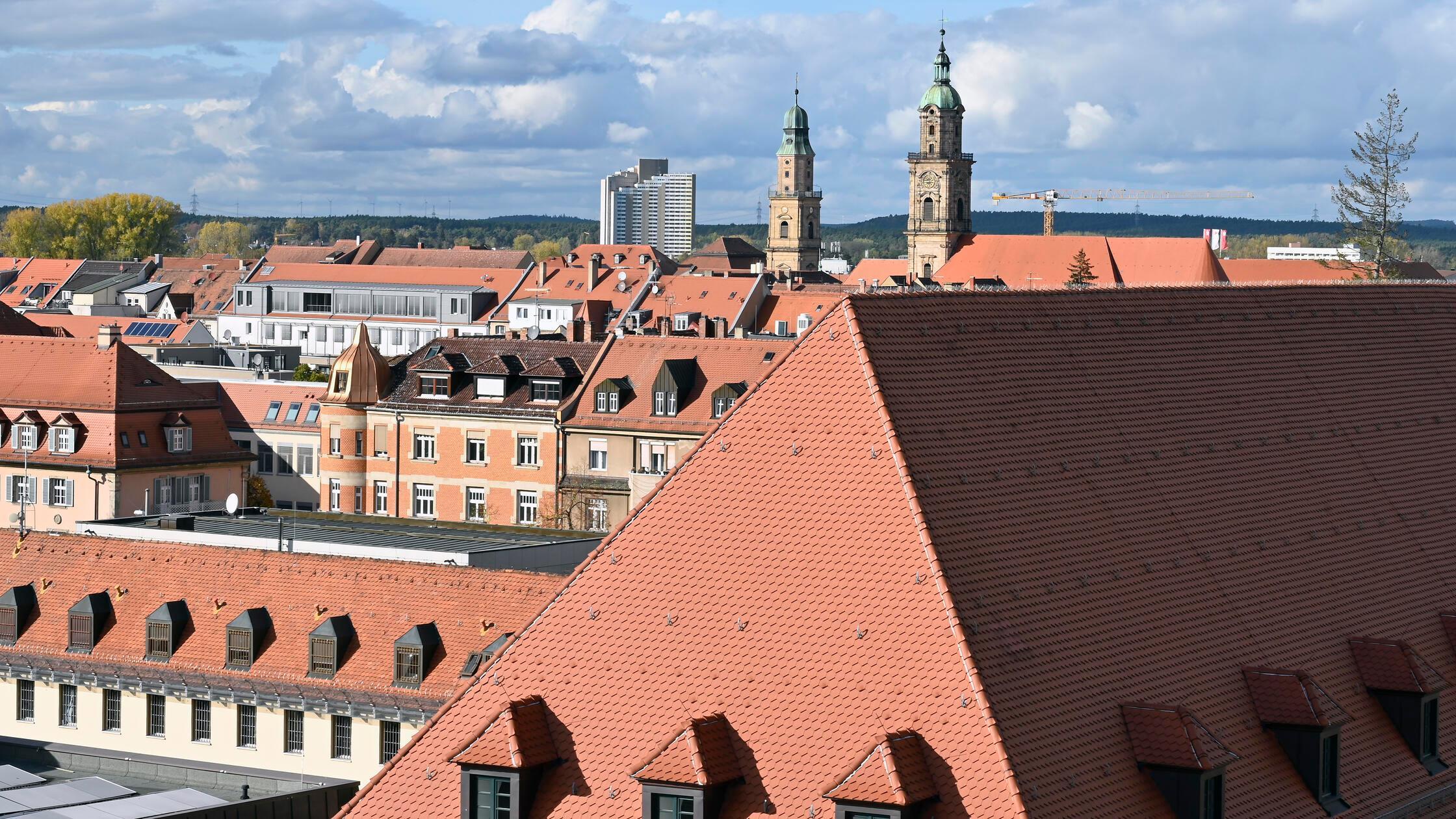 Blick über die Innenstadt