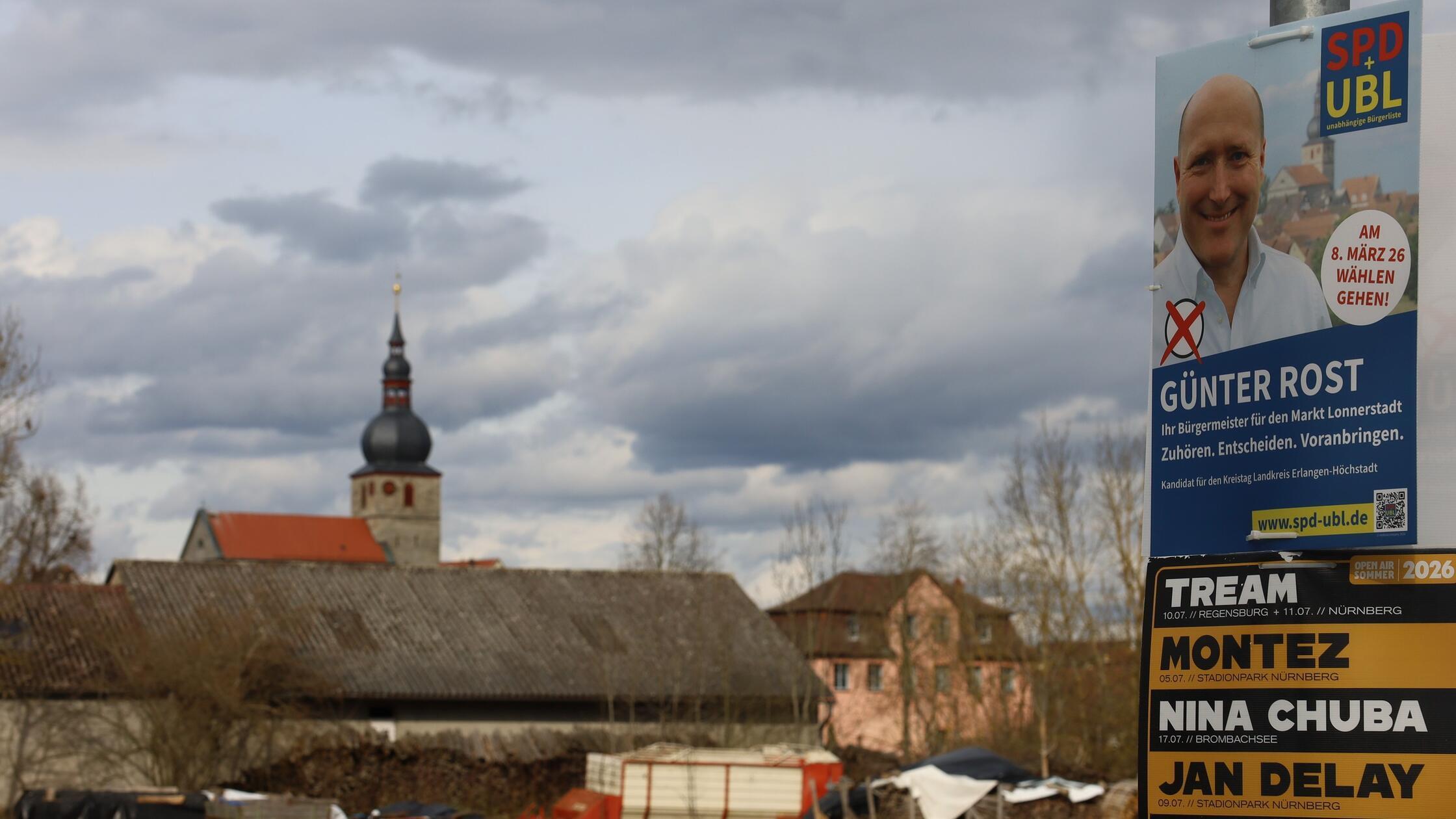 Die Bürgermeisterwahl in Lonnerstadt ist noch nich