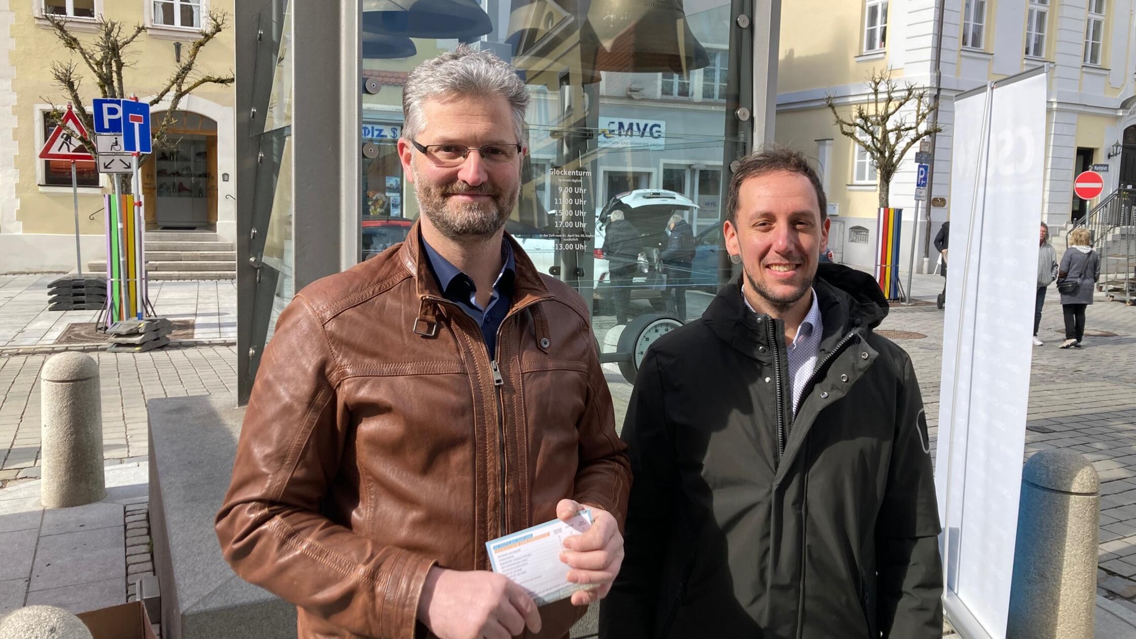 Hans-Jürgen Auinger und Matthias Hörr