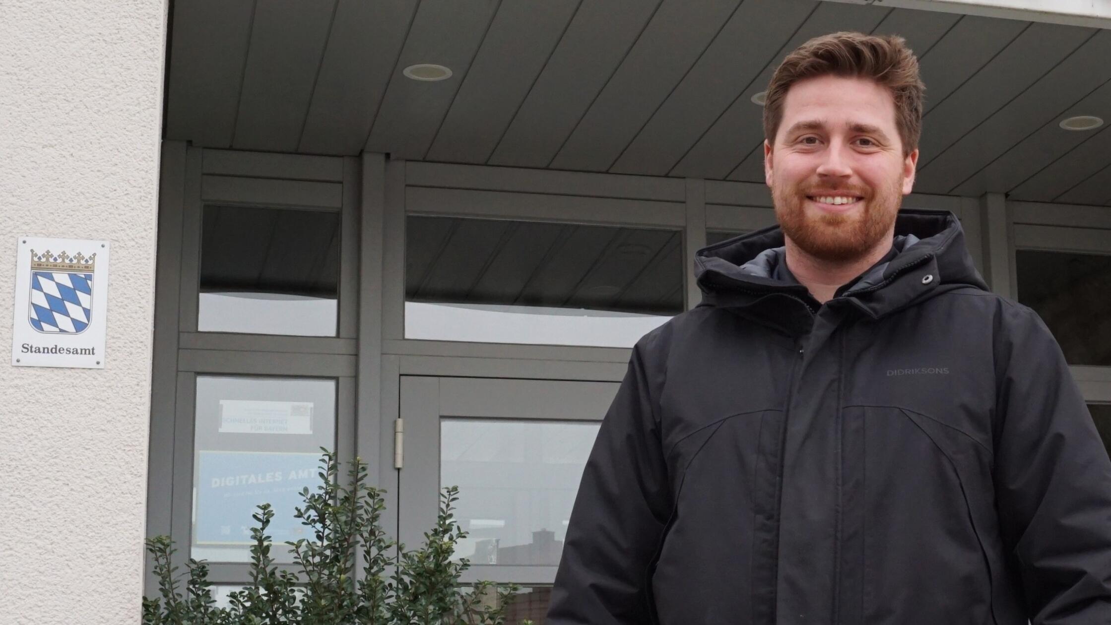 Bürgermeister Andreas Steiner sieht einem ereignis