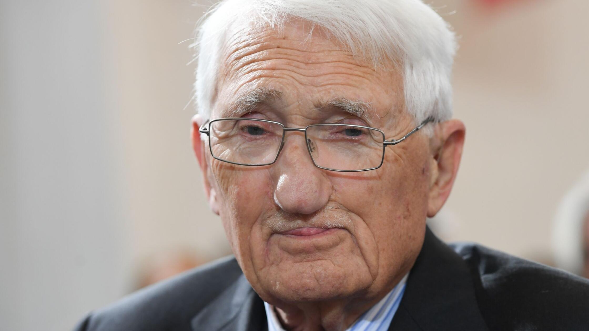 Der Soziologe und Philosoph Jürgen Habermas blickt