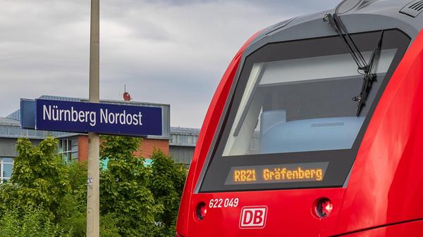 Gräfenbergbahn am Nordostbahnhof, Nürnberg, 12.07.