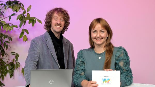 Lukas Schlapp und Verena Gerbeth