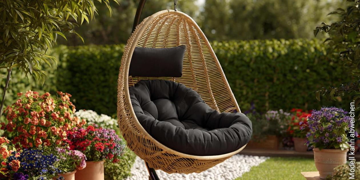 Nicht nur die Seele baumeln lassen: Hängesessel für Garten oder Balkon ...