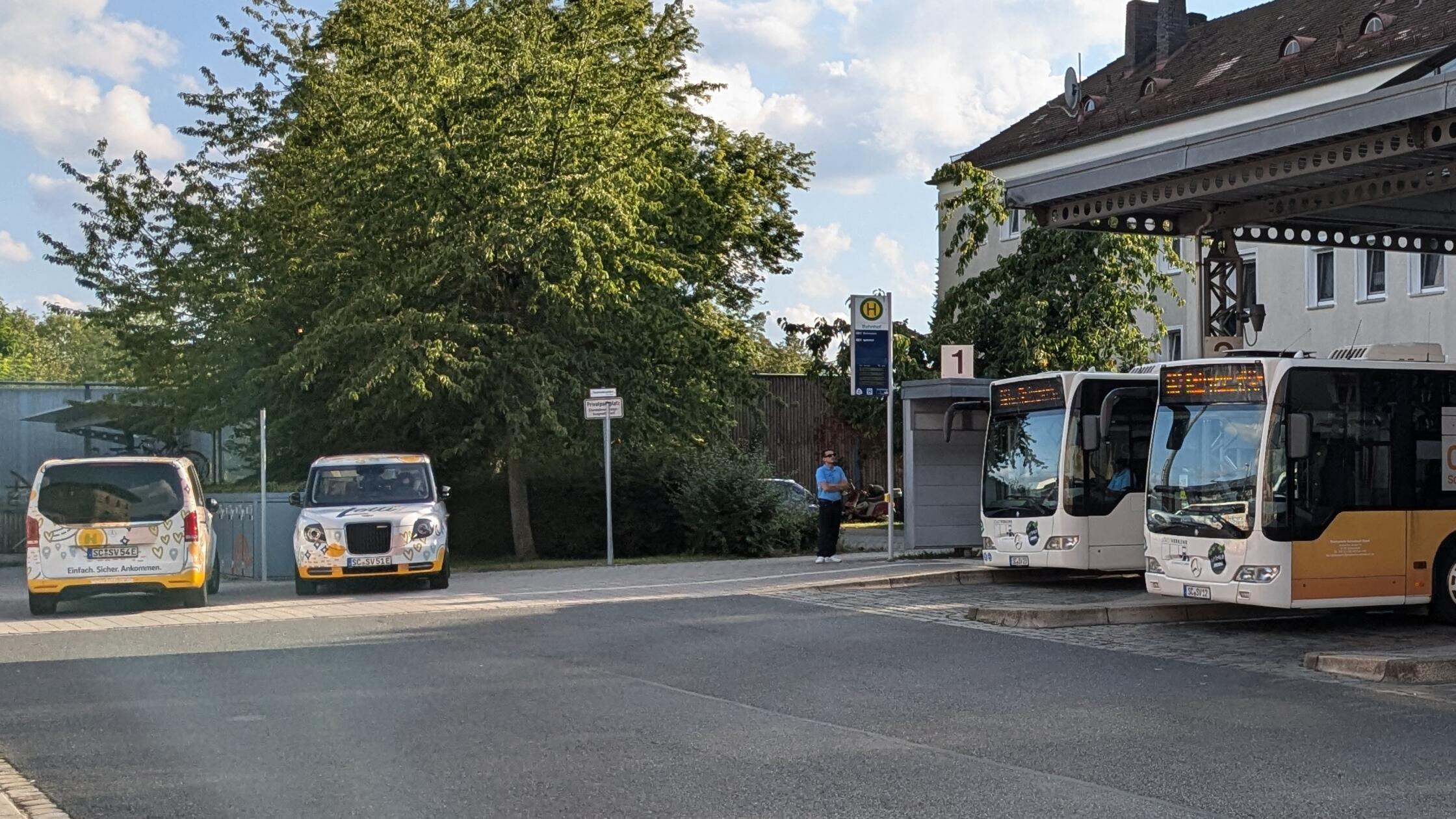 Busbahnhof Schwabach Symbolbild