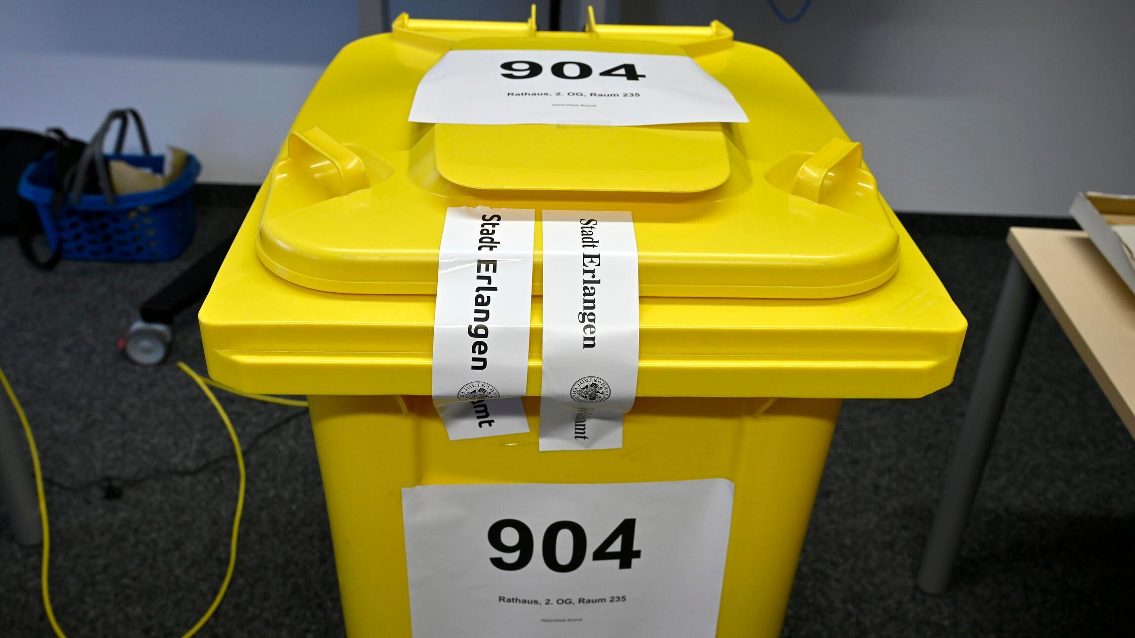 Erlangen: Kommunalwahl in Erlangen 2026: Ab 18 Uhr