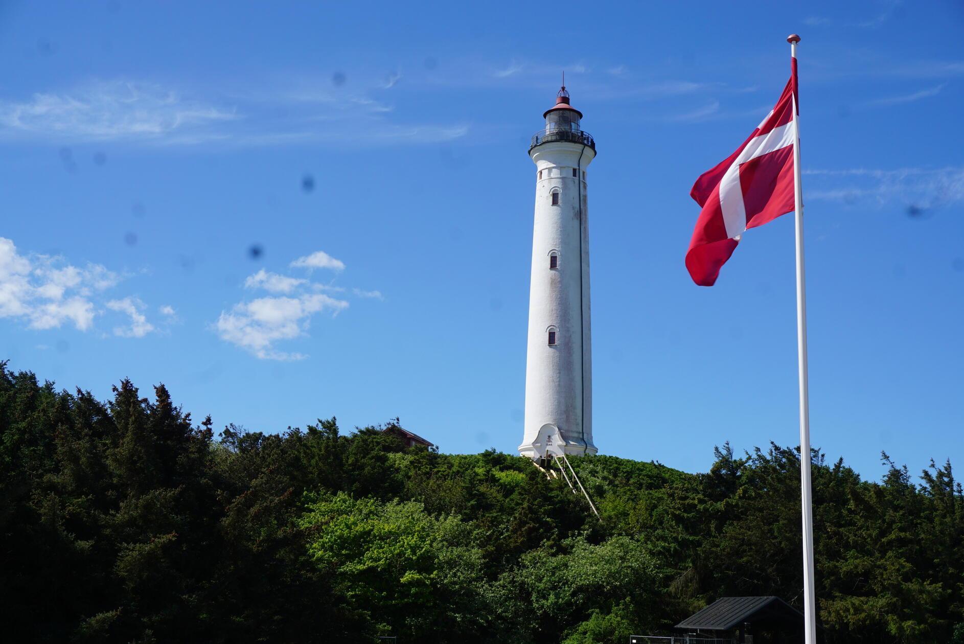 Erst 1906 wurde Lyngvig Fyr nach einem Schiffsunglück errichtet. Er ist der jüngste Leuchtturm Dänemarks.