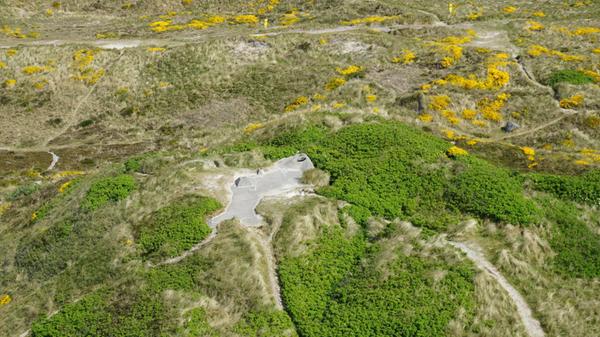 Die Westküste Jütlands ist von unterirdischen Bunkeranlagen überzogen.