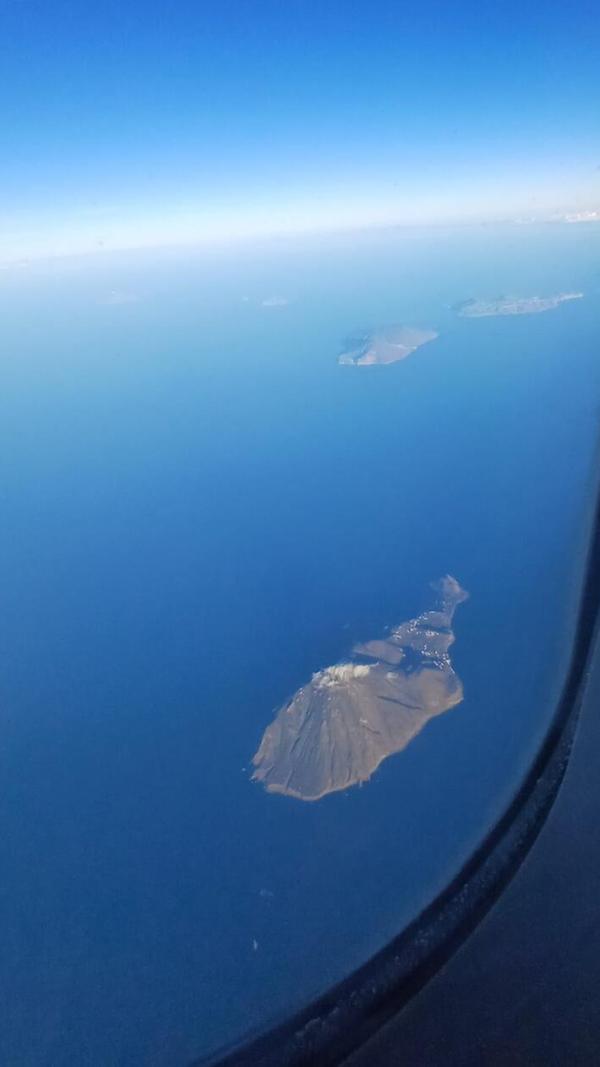 Diese Luparische Insel wird gleich "geschluckt", fotografiert von unserer Leserin Renate Ingerling.