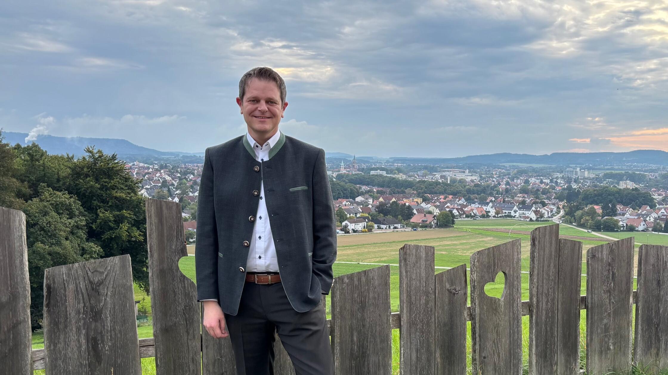 Martin Meier, Landratskandidat der Freien Wähler