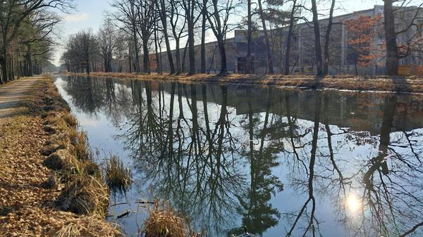 Diese Aufnahme aus der Nähe von Sengenthal hat unser Leser Kurt Volk "Spiegelbild" genannt.