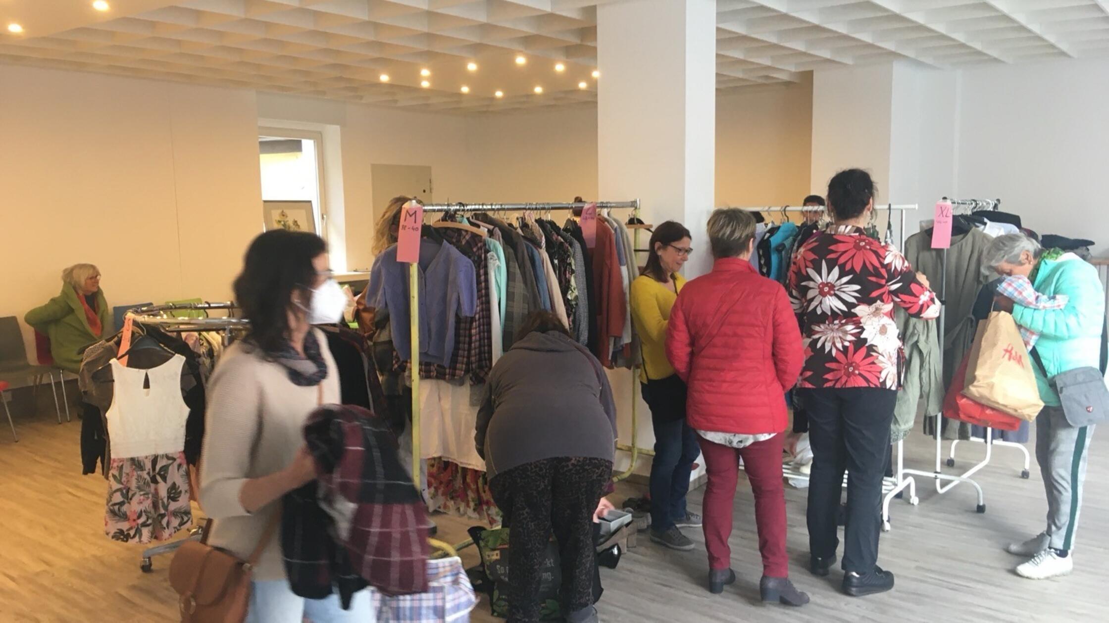 Kleidertausch im neuen Gewand. Beliebte Veranstalt