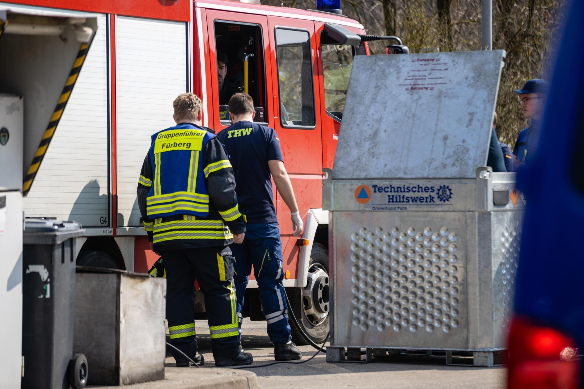 Bei der Übung simulierten die Einsatzkräfte einen langanhaltenden Stromausfall in ganz Süddeutschland, mit massiven Folgen auch für das Stadtgebiet.