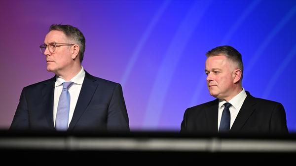 Die beiden Spitzenkandidaten Alexander Schweitzer