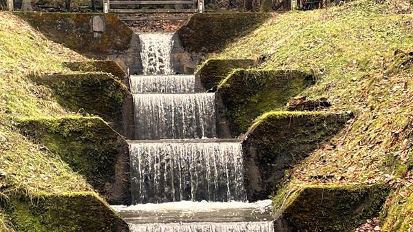 Kaskade am Leitgraben, gesehen von unserer Leserin Andrea Mertl.