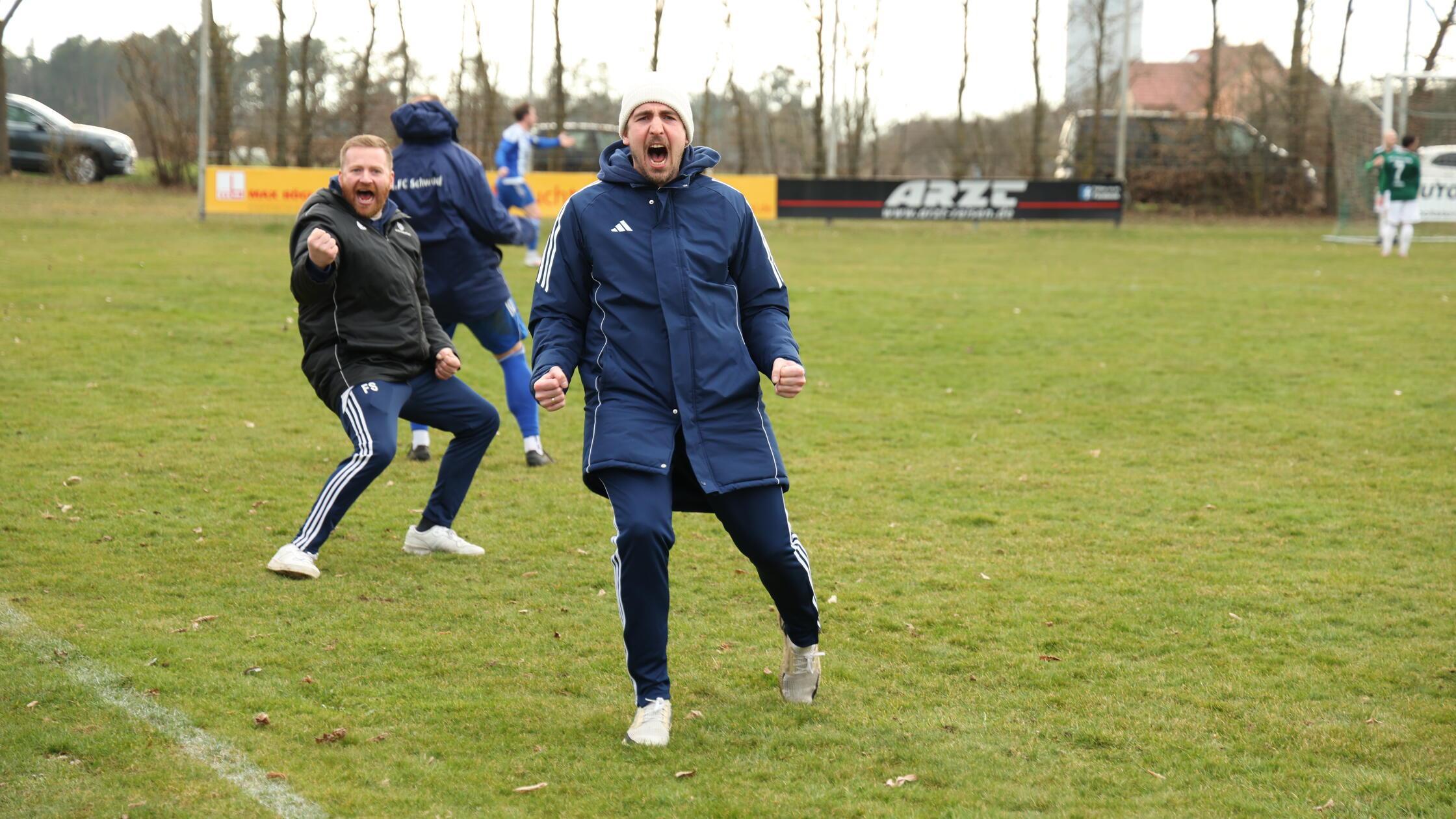 Torjubel Schwand Trainer