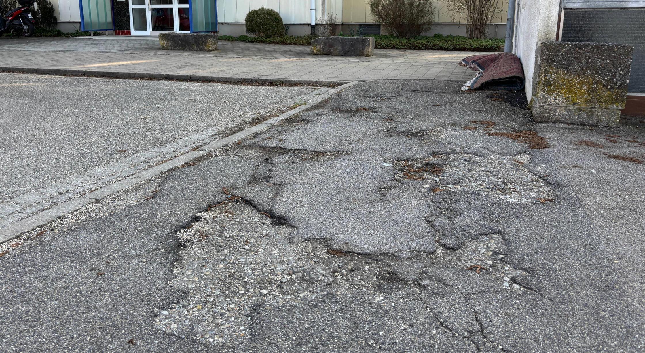 Elsa-Brändström-Straße Gehweg Gun