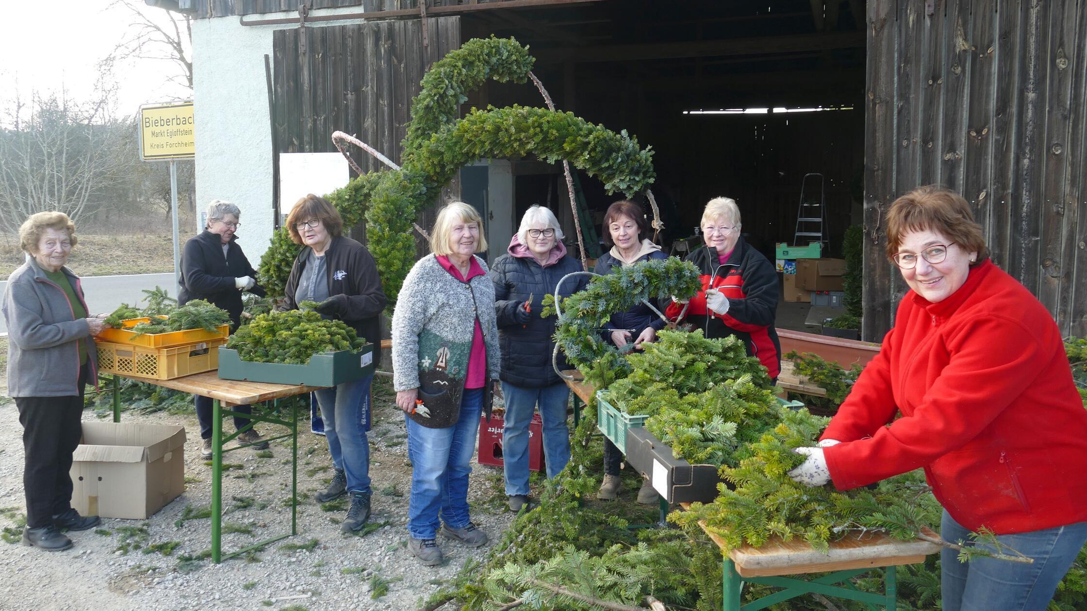 1.rth. Die fleißigen Frauen von Bieberbach sind sc