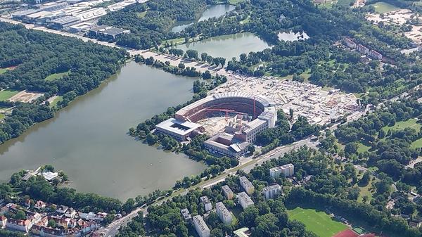 Nürnberg von oben, fotografiert von unserem Leser Josef Kratzer.
