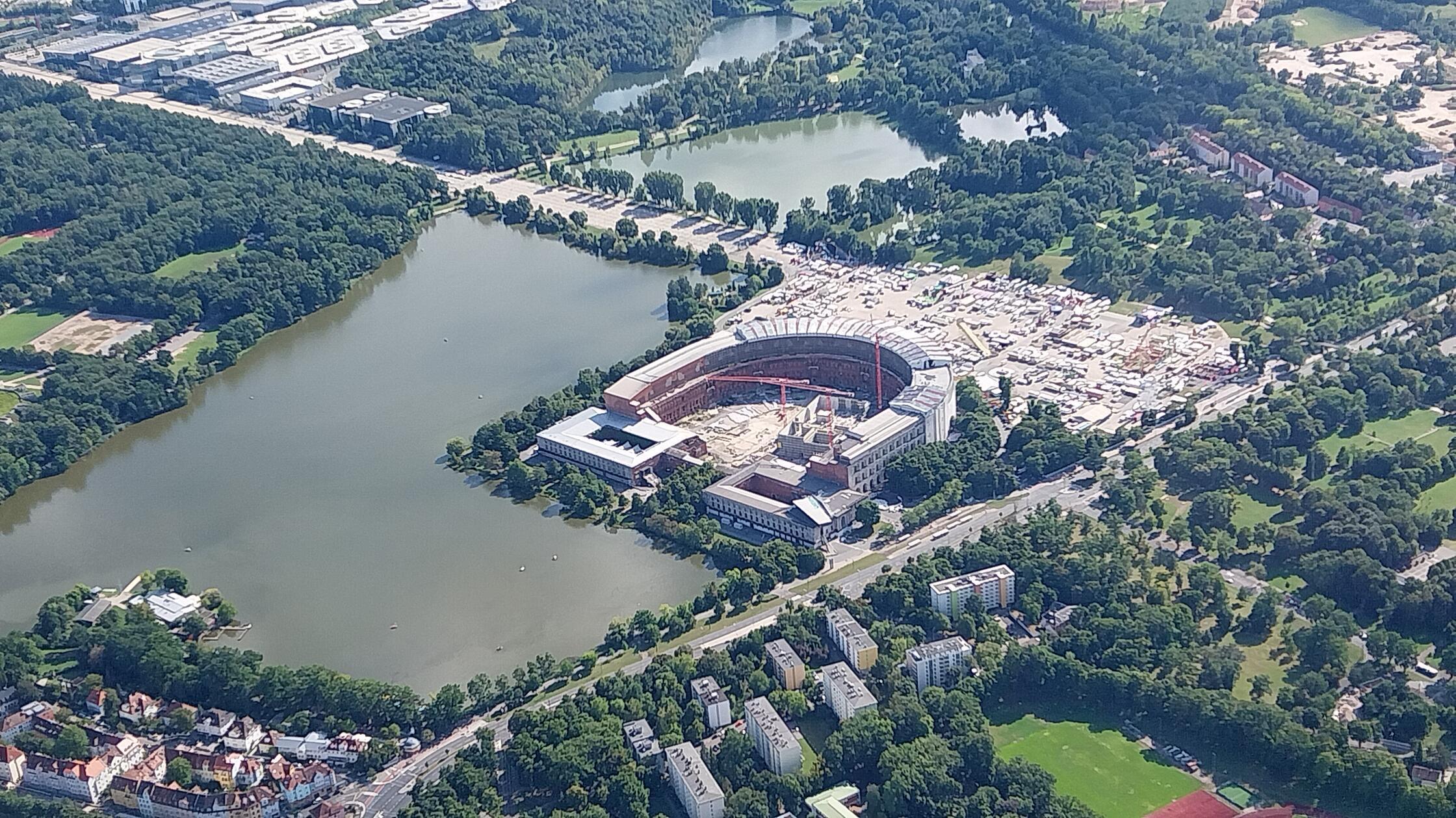 Nürnberg von oben, fotografiert von unserem Leser Josef Kratzer.