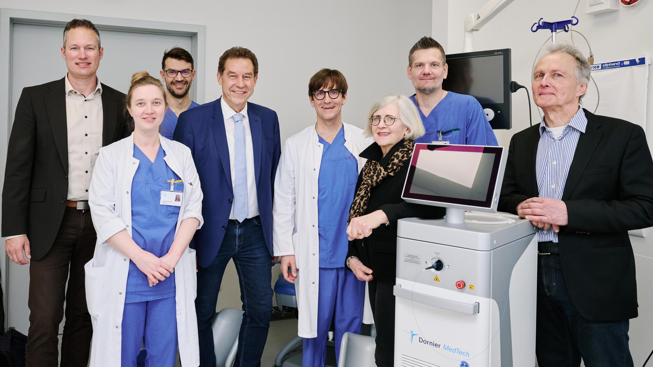 Privatspende an die Urologie des Fürther Klinikums