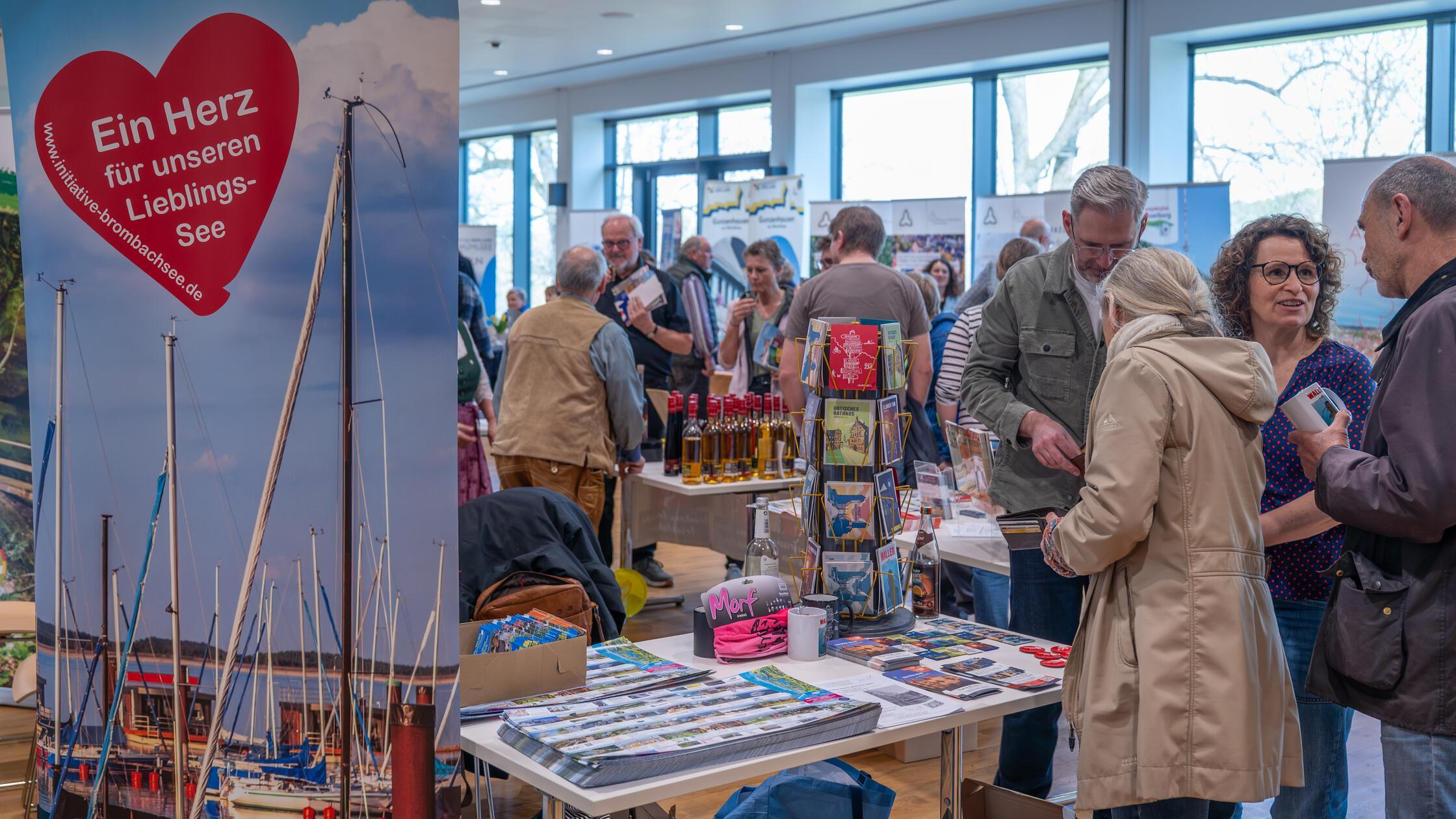 Gut besucht und bunt gemischt: Im Hopfensaal Georg