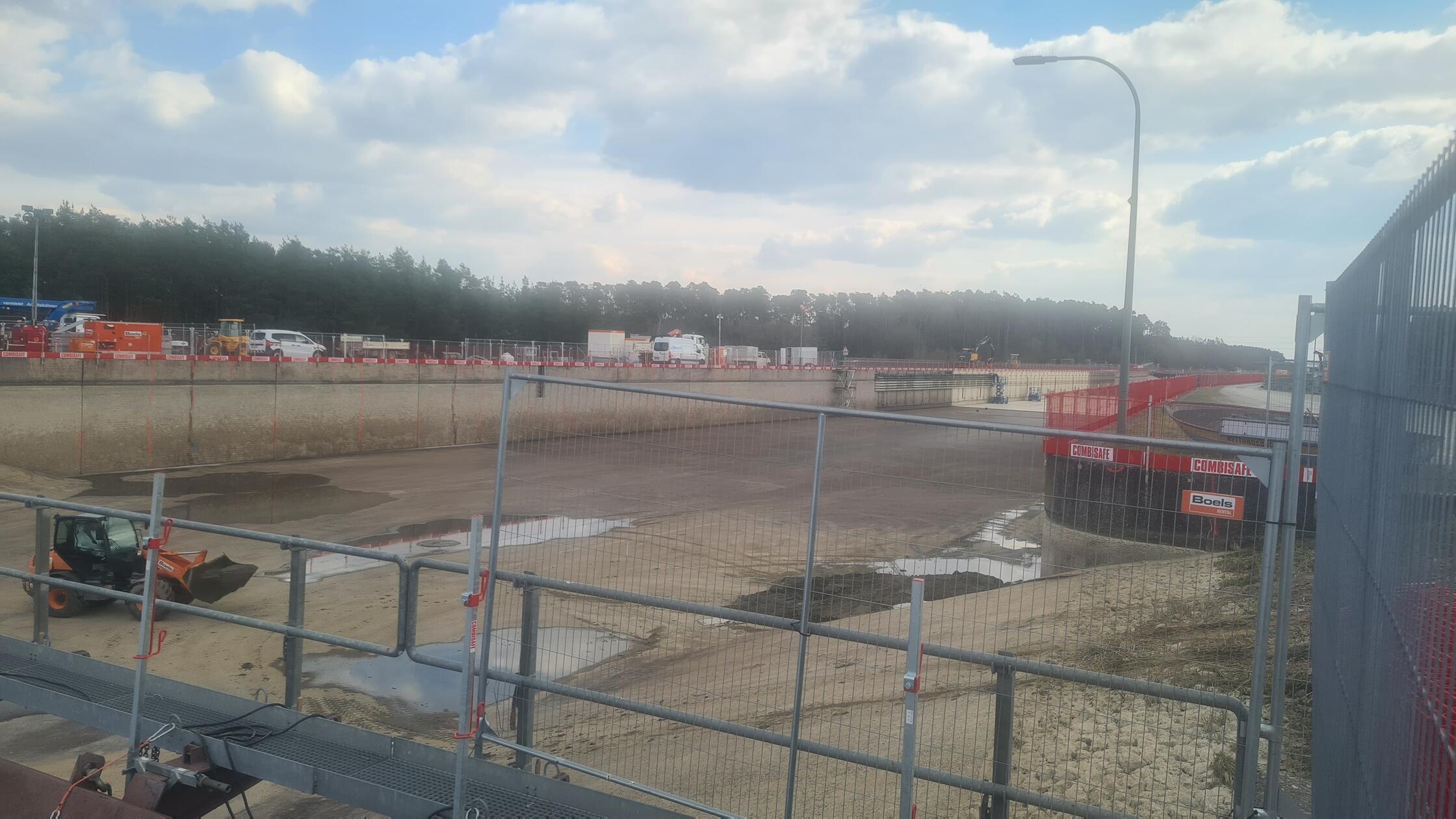 Seltener Blick ins Brückeninnere: Der gewaltige Tr