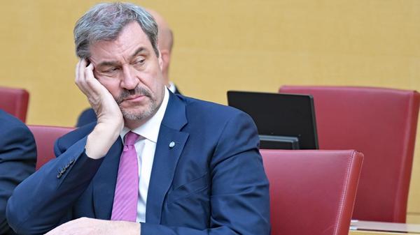 24.03.2026, Bayern, München: Bayerns Ministerpräsi