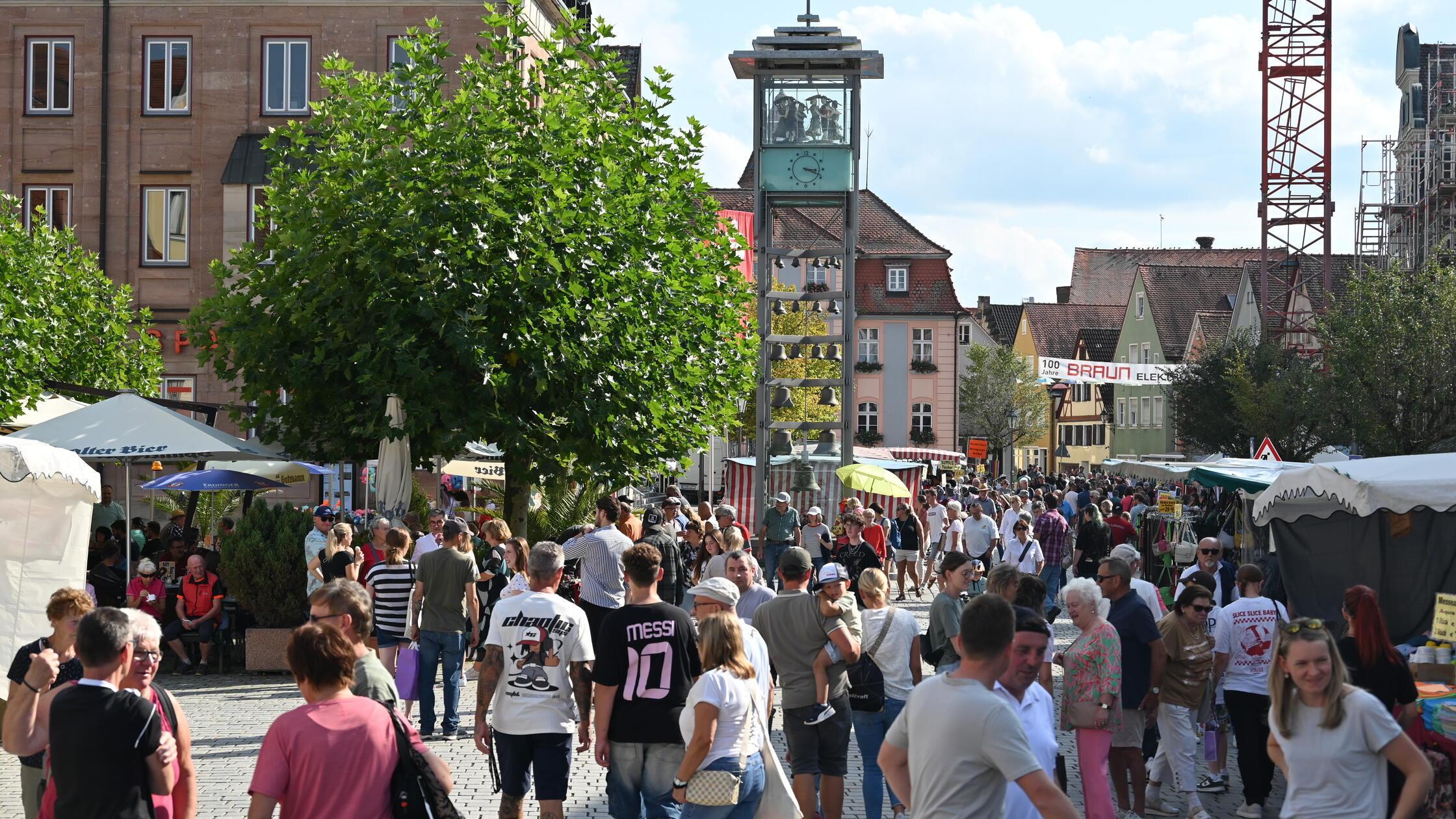 Gunzenhausen Markt Marktsonntag Kirchweih