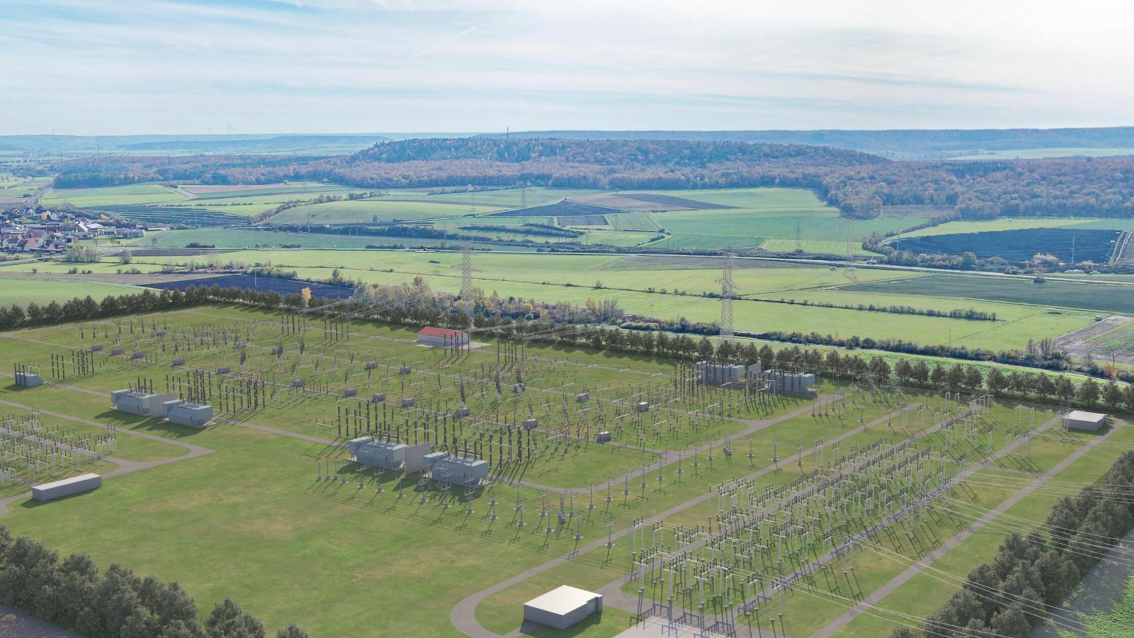 Umspannwerk Markt Bibart / Scheinfeld