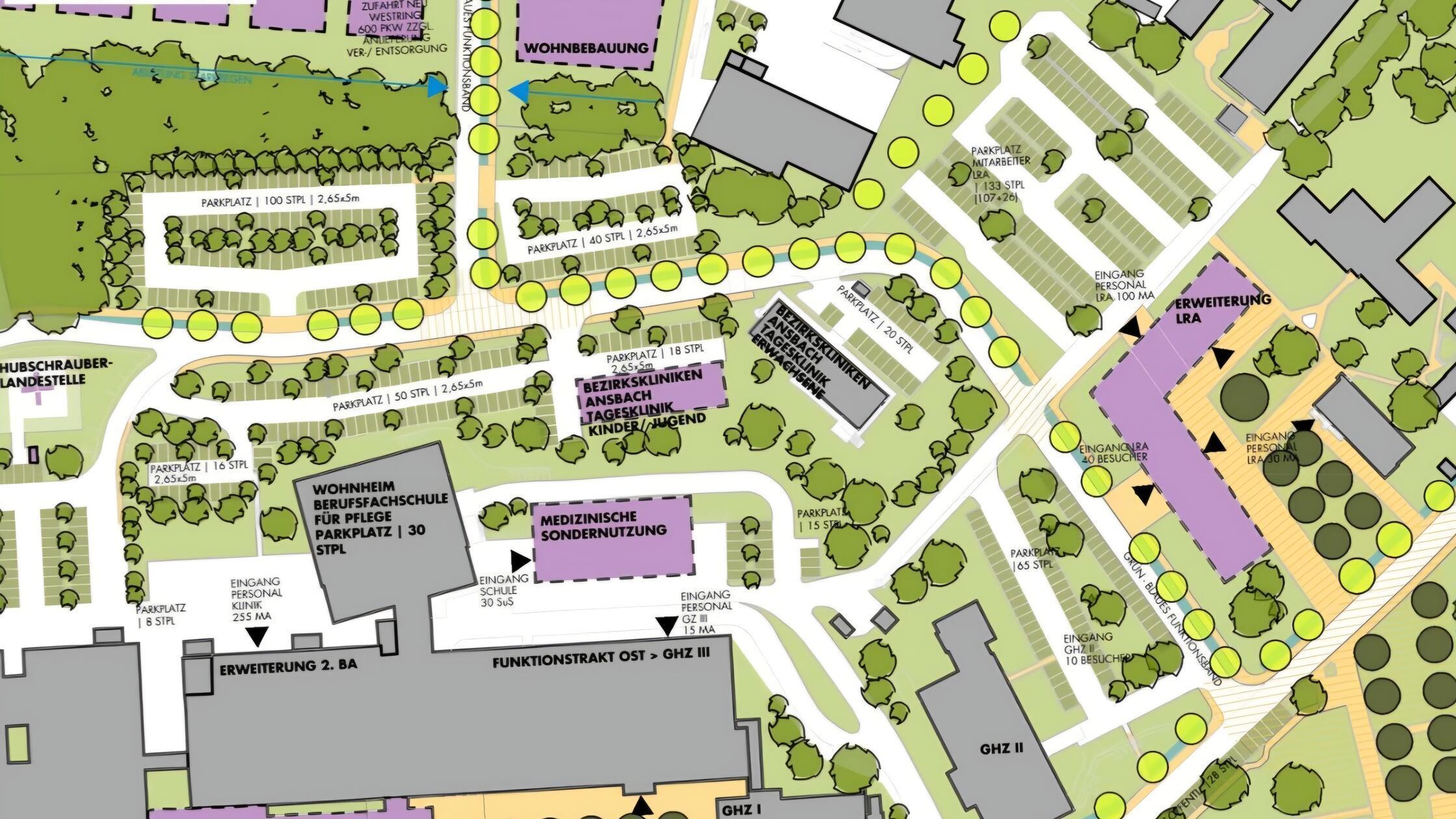 Ein Detailblick in die Planung des Landkreises: Li