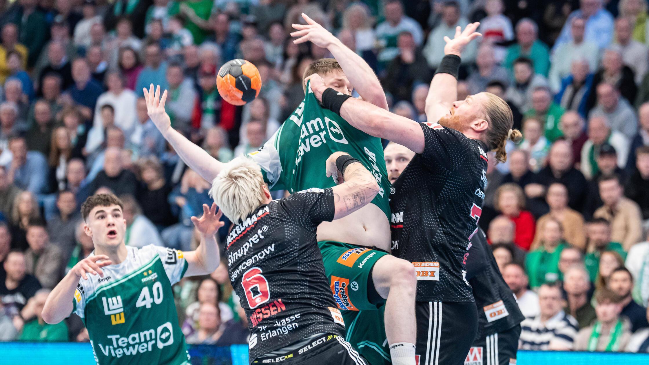 Frisch Auf Goeppingen vs. HC Erlangen, Handball, 1