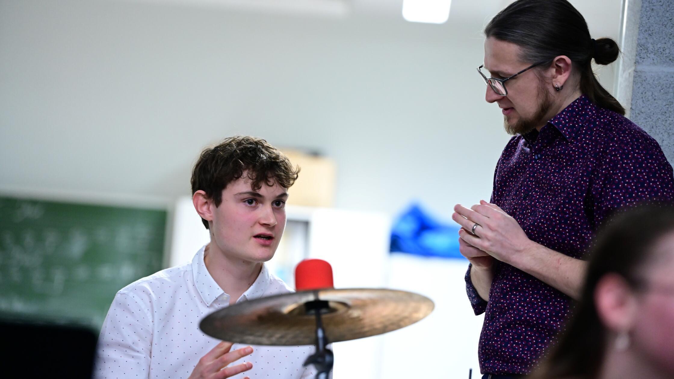 Joseph Walloch mit Lars Groeneveld